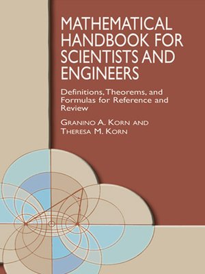 cover image of Mathematical Handbook for Scientists and Engineers